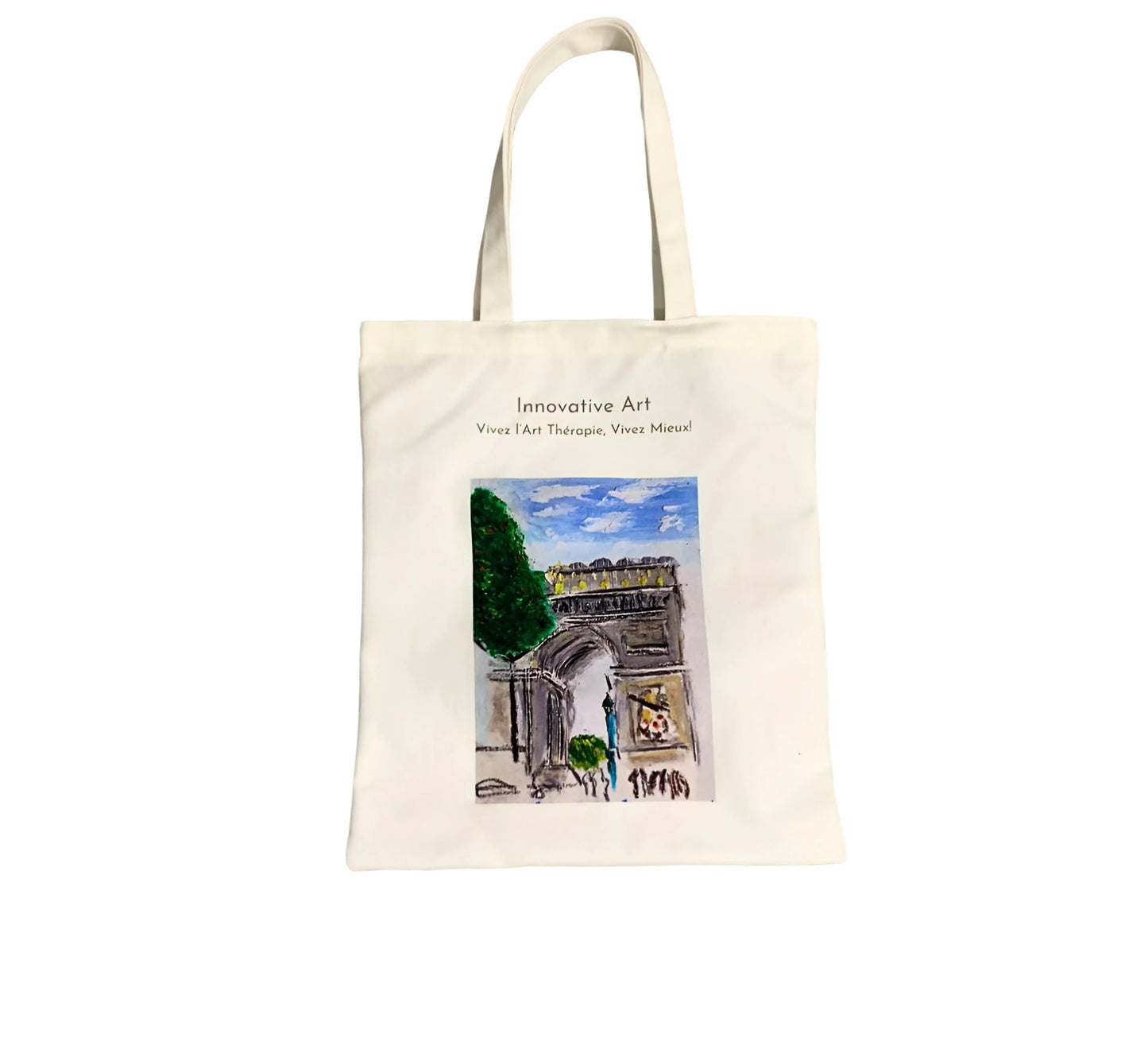 Tote bag artistique Arc de Triomphe – Édition Limitée - Innovative Art