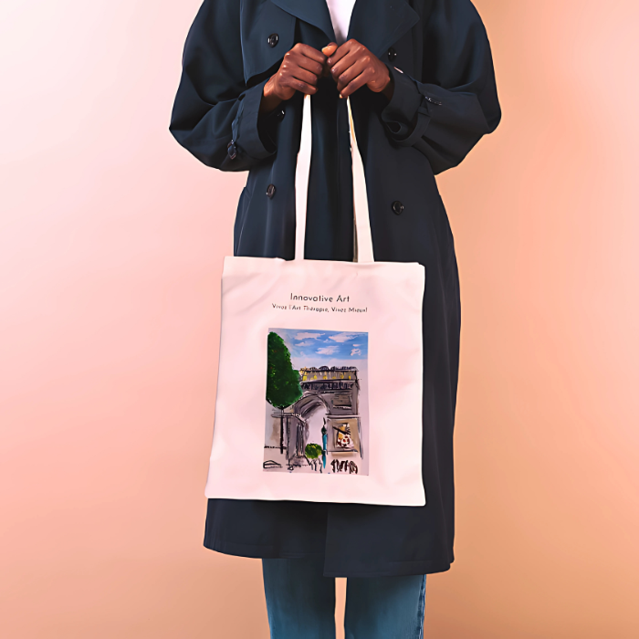 Tote bag artistique Arc de Triomphe – Édition Limitée - Innovative Art