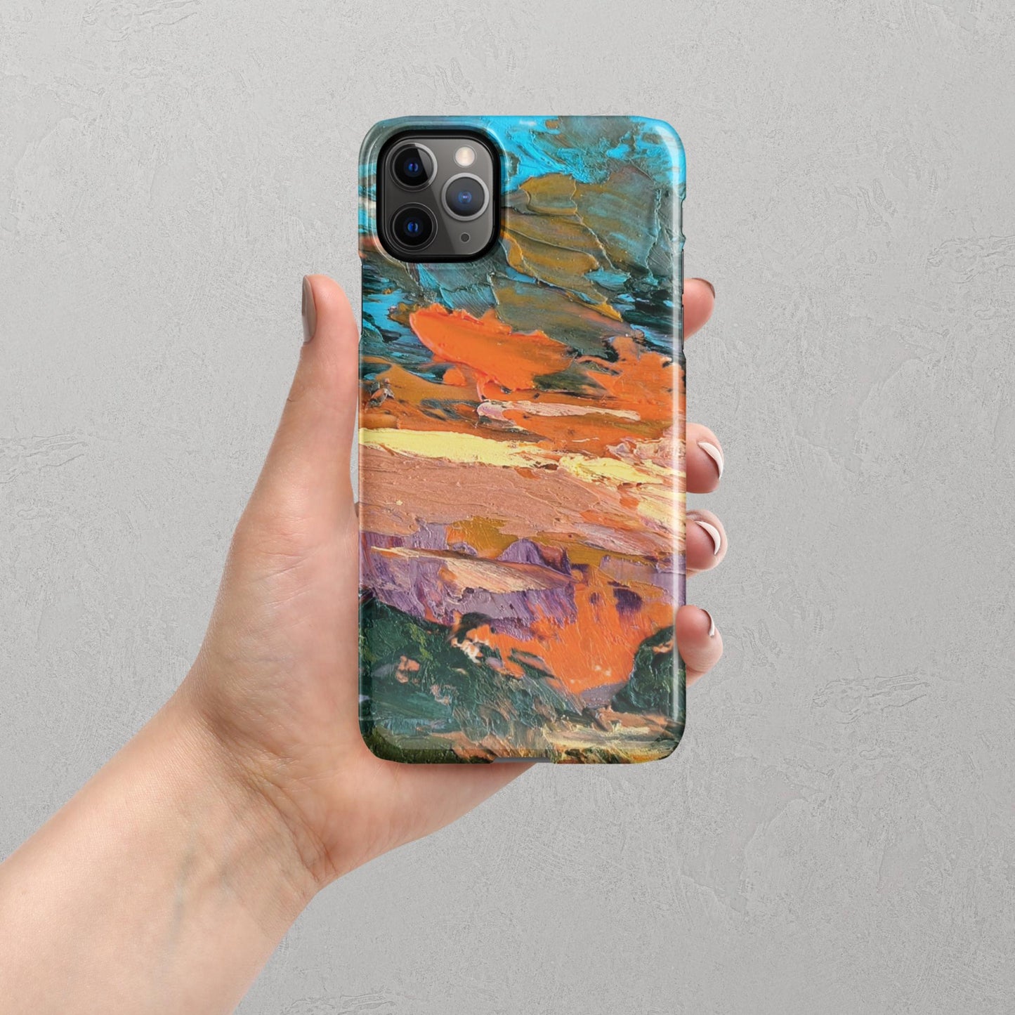 Coque iPhone® Soleil Couchant – Fine et Tendance - Innovative Art