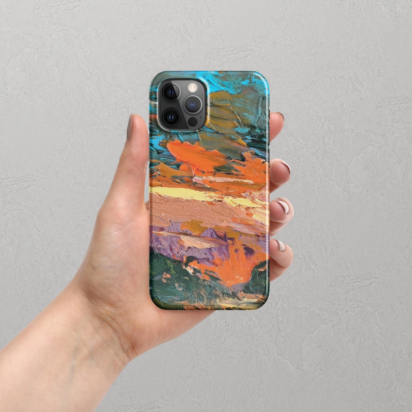 Coque iPhone® Soleil Couchant – Fine et Tendance