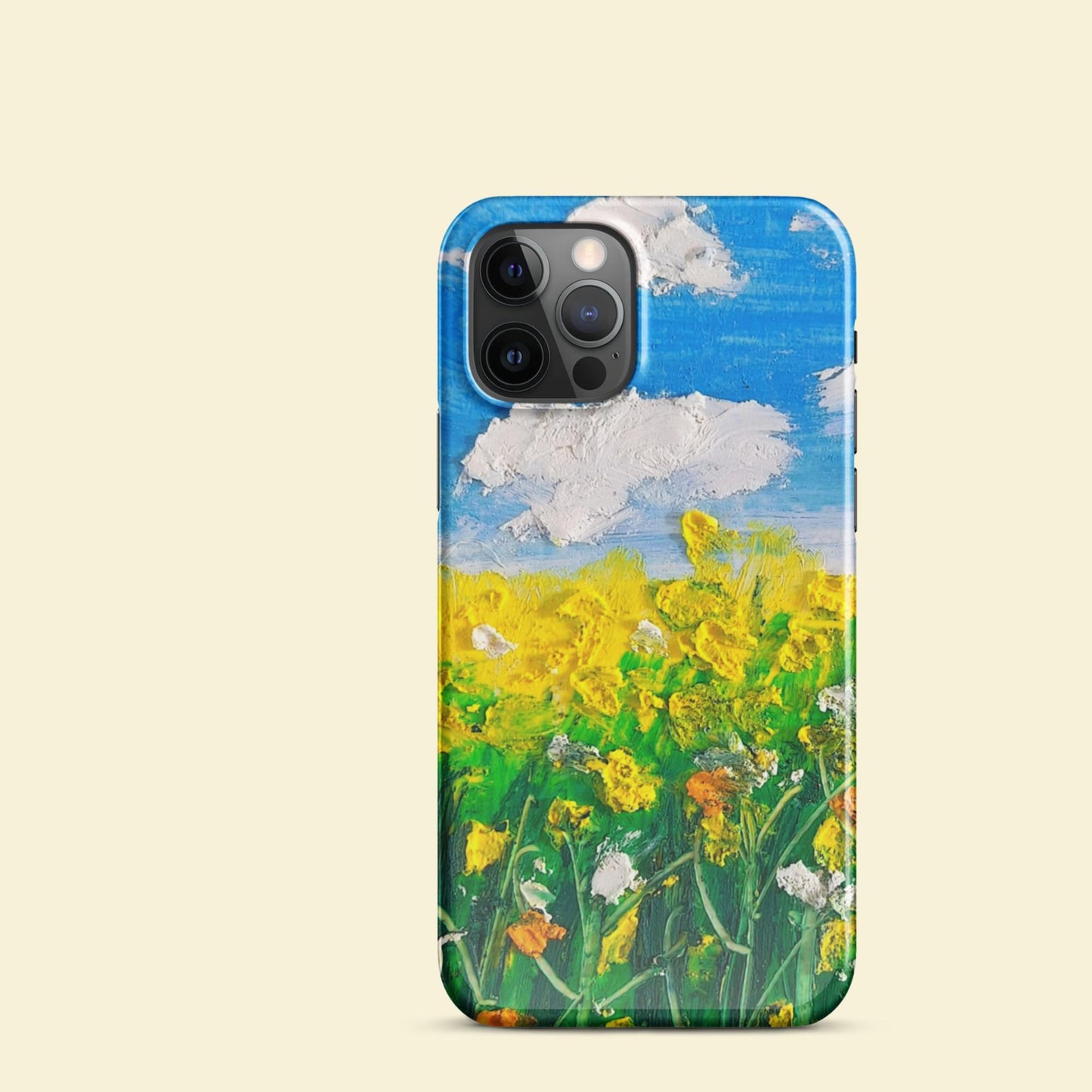Coque iPhone fine Prairie fleurie | Innovative Art