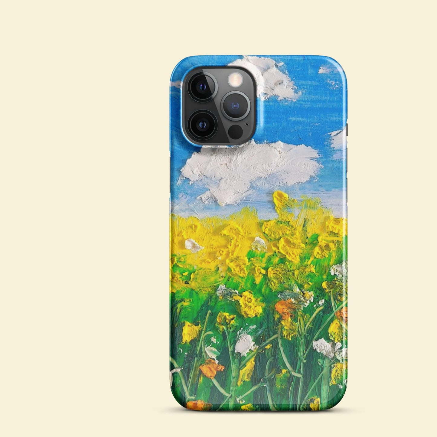Coque iPhone fine Prairie fleurie | Innovative Art