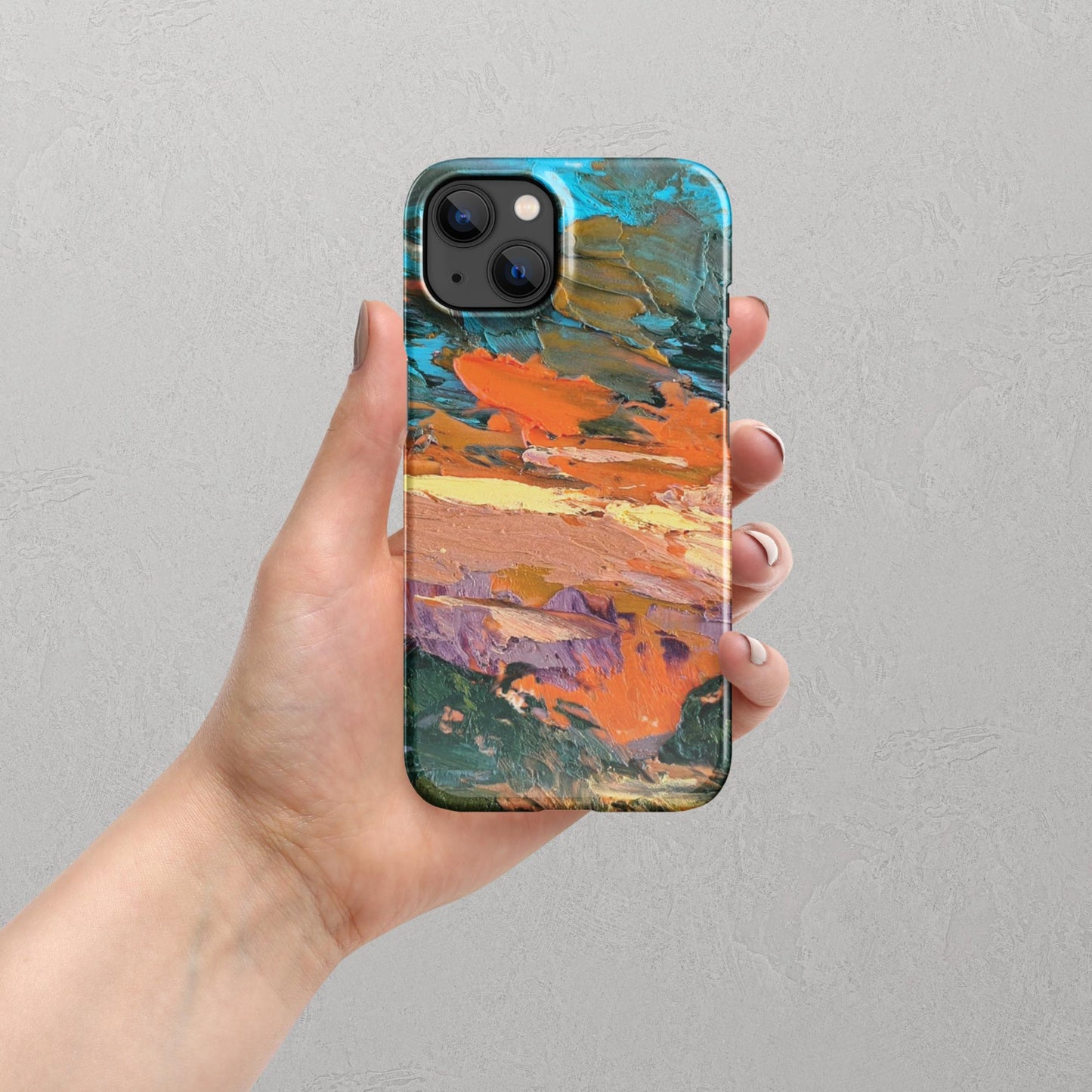 Coque iPhone® Soleil Couchant – Fine et Tendance - Innovative Art