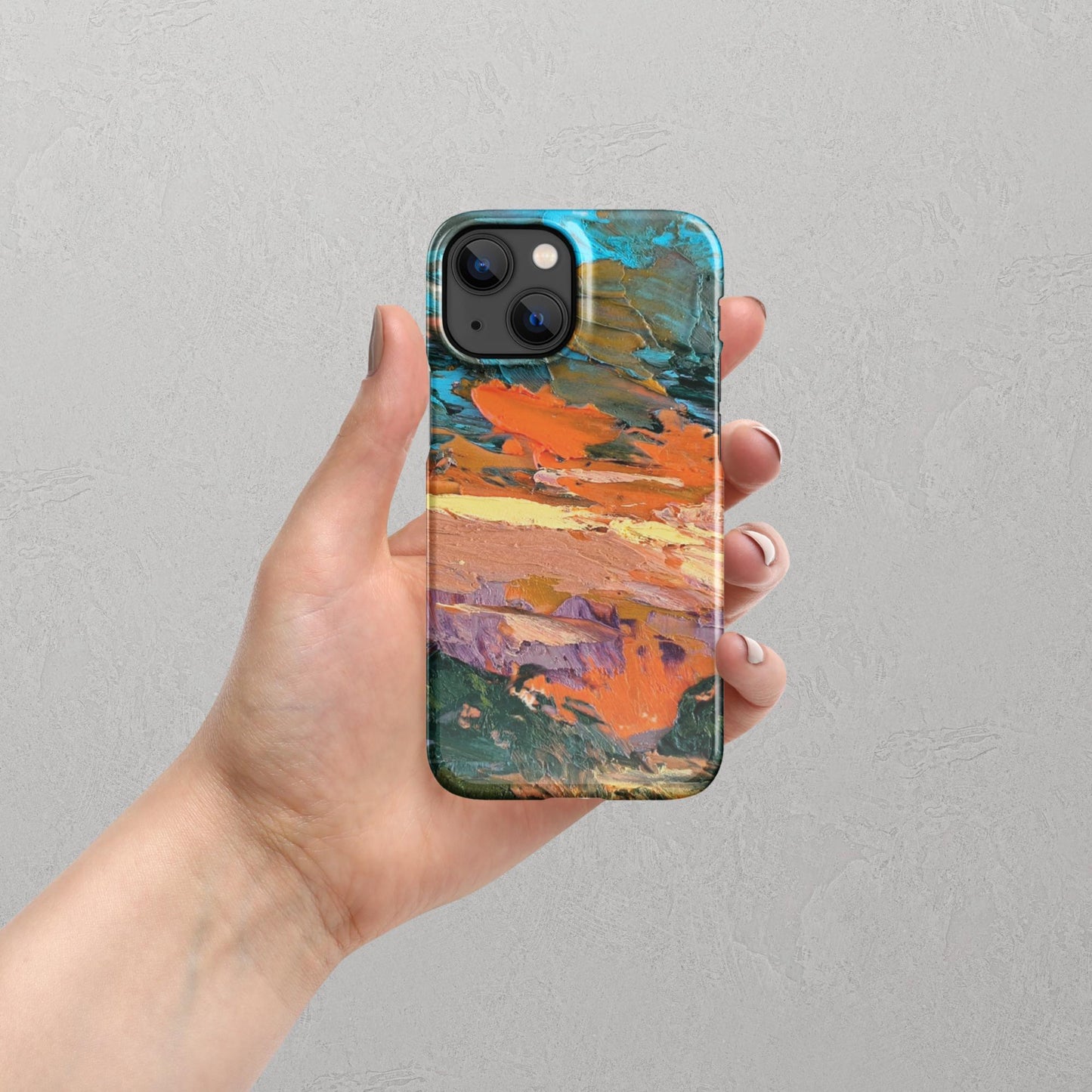 Coque iPhone® Soleil Couchant – Fine et Tendance
