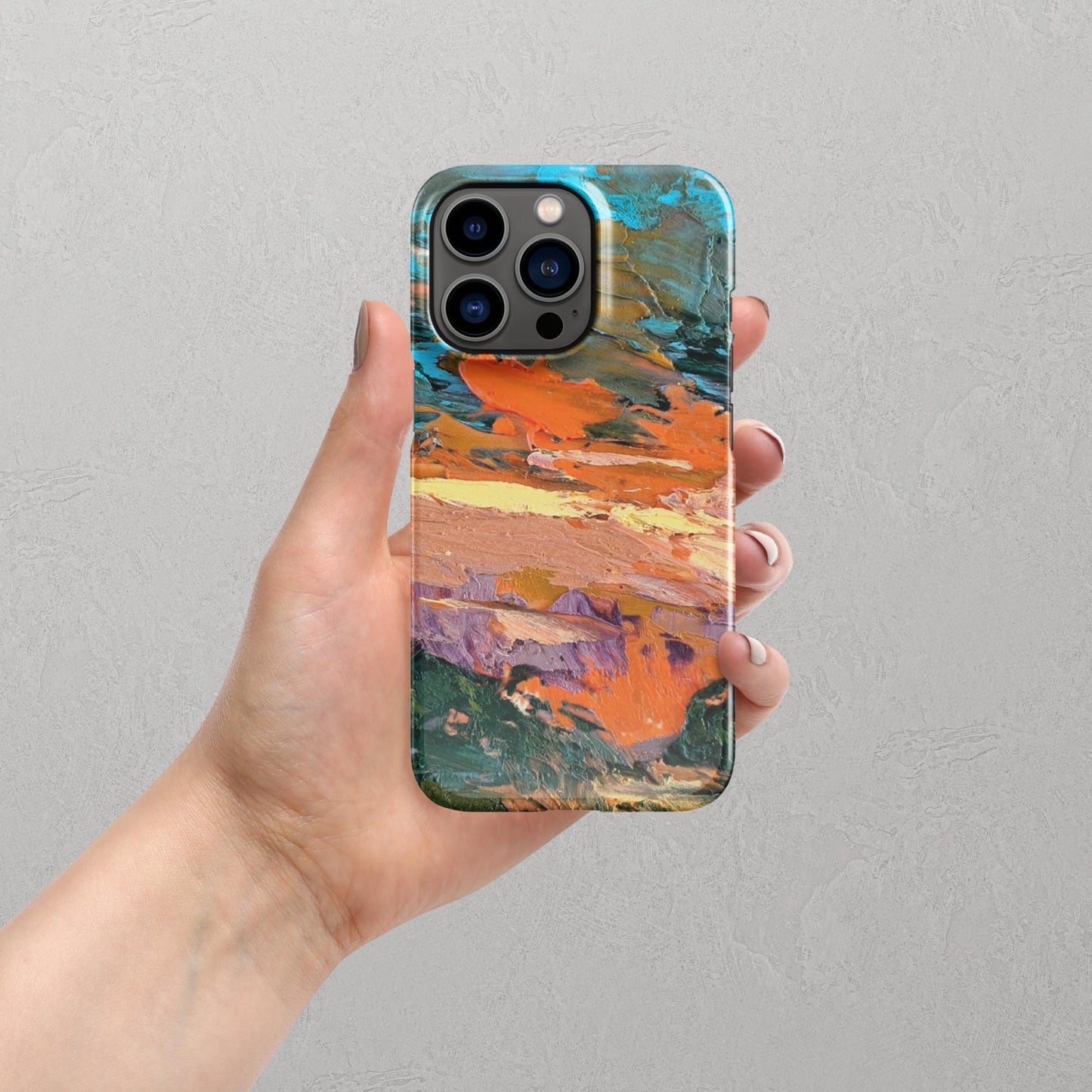 Coque iPhone® Soleil Couchant – Fine et Tendance - Innovative Art