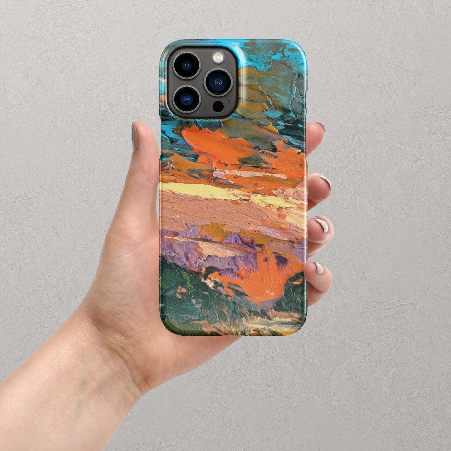 Coque iPhone® Soleil Couchant – Fine et Tendance