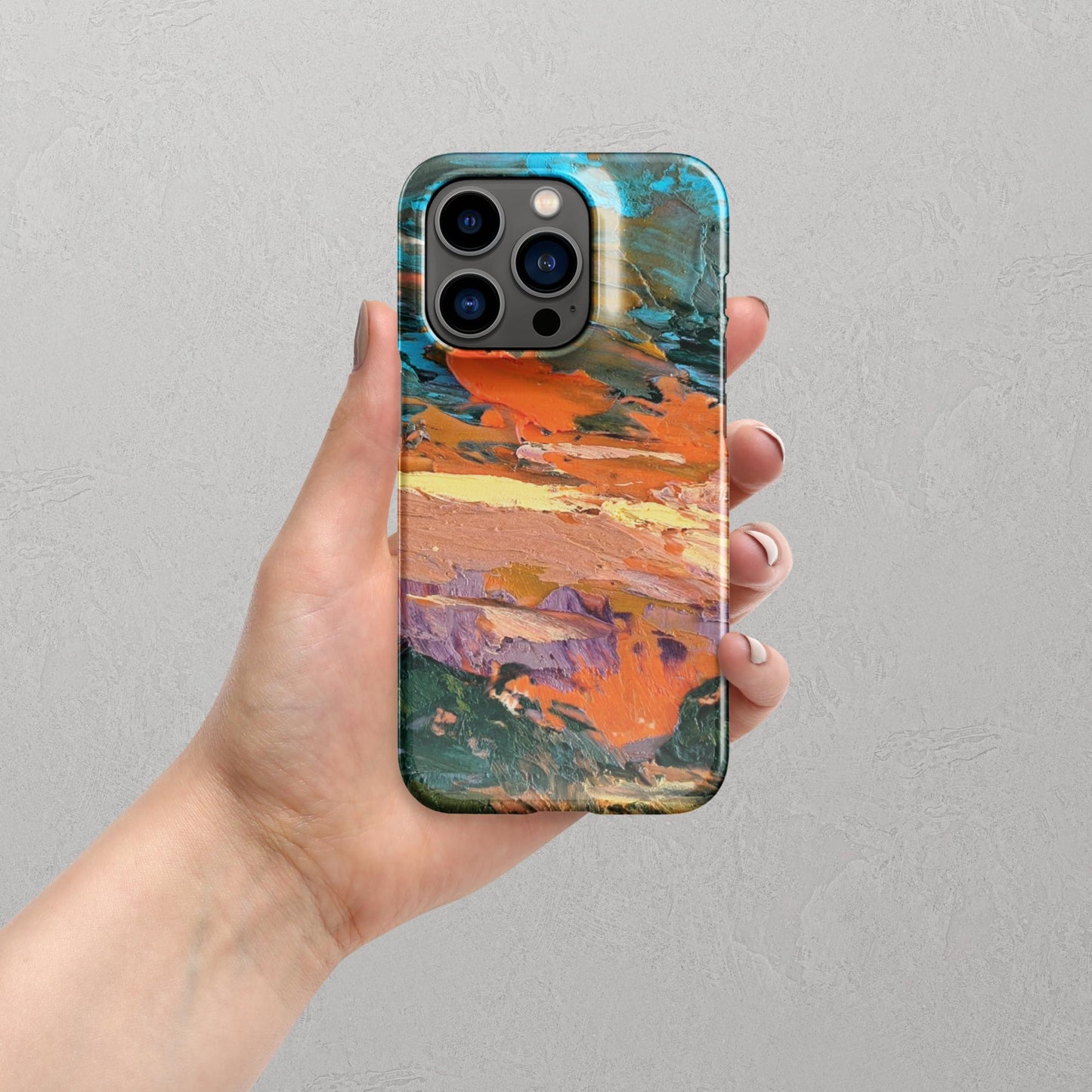 Coque iPhone® Soleil Couchant – Fine et Tendance - Innovative Art