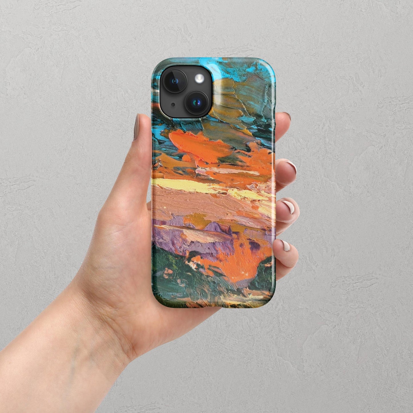 Coque iPhone® Soleil Couchant – Fine et Tendance - Innovative Art