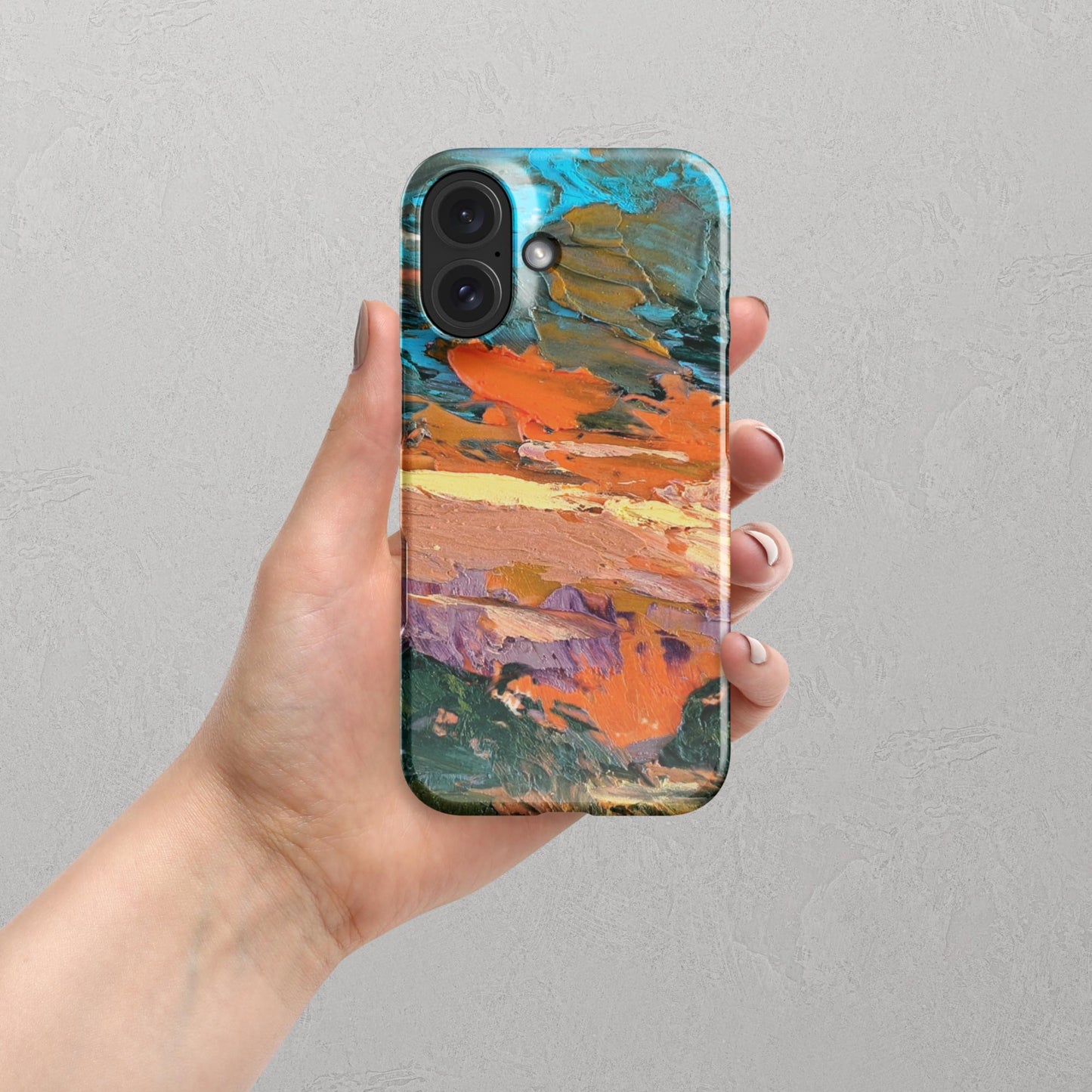 Coque iPhone® Soleil Couchant – Fine et Tendance