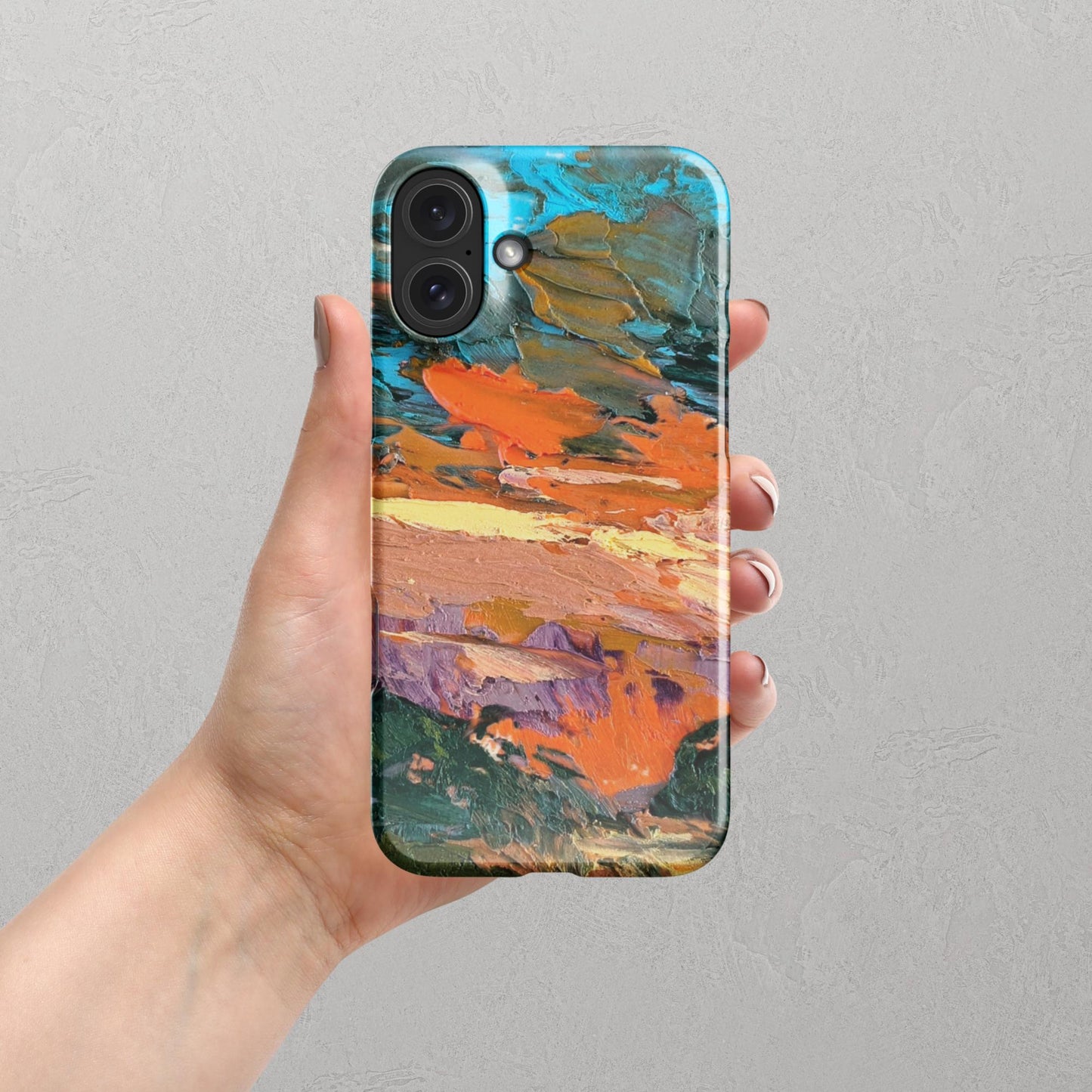 Coque iPhone® Soleil Couchant – Fine et Tendance - Innovative Art