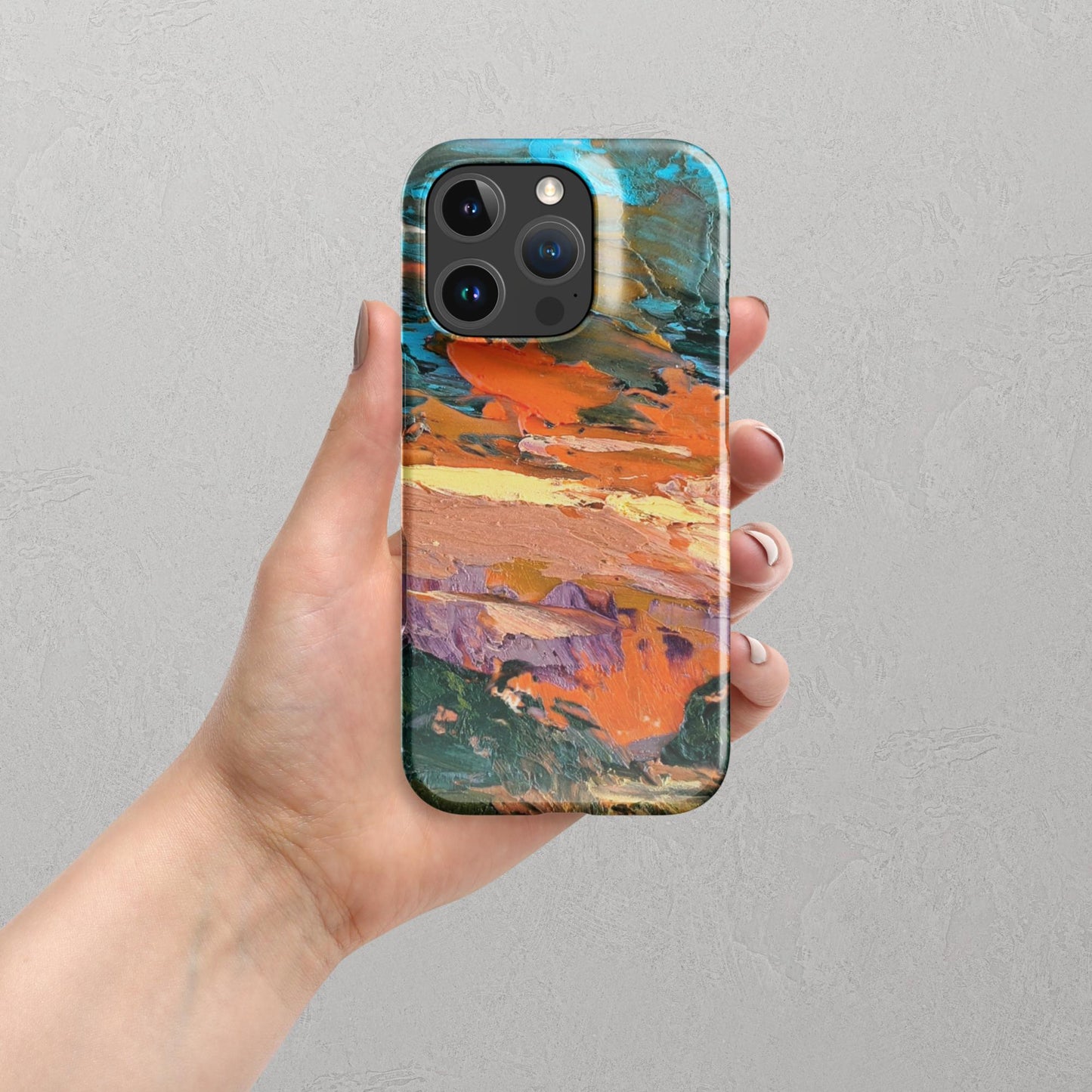 Coque iPhone® Soleil Couchant – Fine et Tendance - Innovative Art