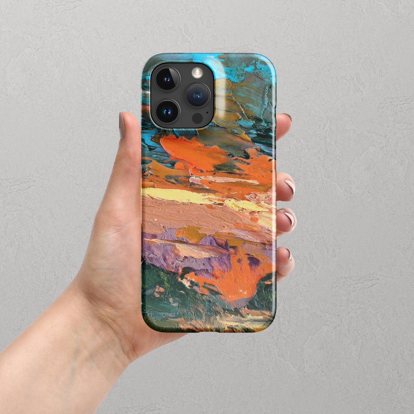 Coque iPhone® Soleil Couchant – Fine et Tendance - Innovative Art