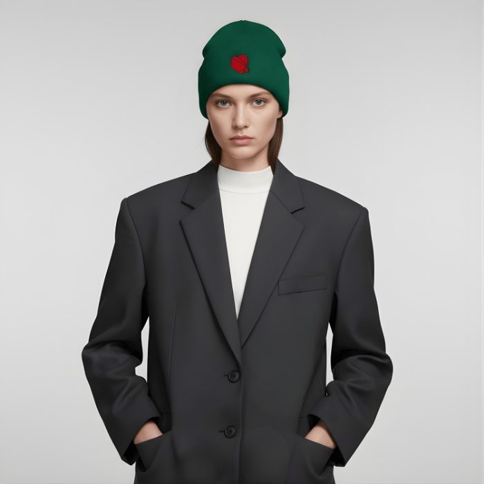 Bonnet Brodé Unisexe – Art & Chaleur Hivernale Innovative Art