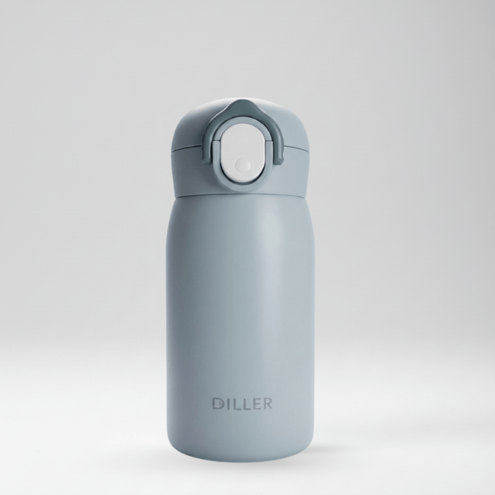 Gourde Isotherme Café 320 ml Blanche – Design Minimaliste