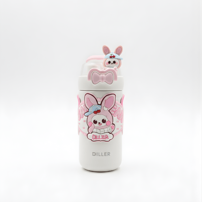 Gourde isotherme enfant 490 ml en acier inoxydable 316 – Double usage