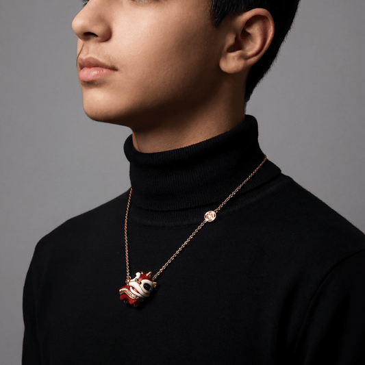 Collier Lion Gardien – Force, Protection et Élégance Innovative Art