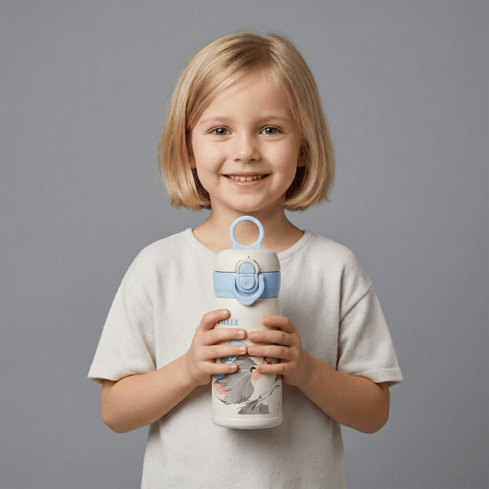 Gourde Isotherme Petit Chat en Acier Inox 316 – 280ml