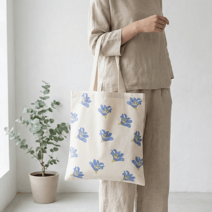 Tote Bag Artistique Babiana – Édition Limitée 100 pcs