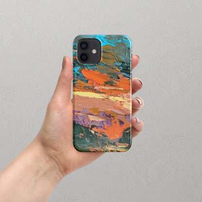 Coque iPhone® Soleil Couchant – Fine et Tendance - Innovative Art